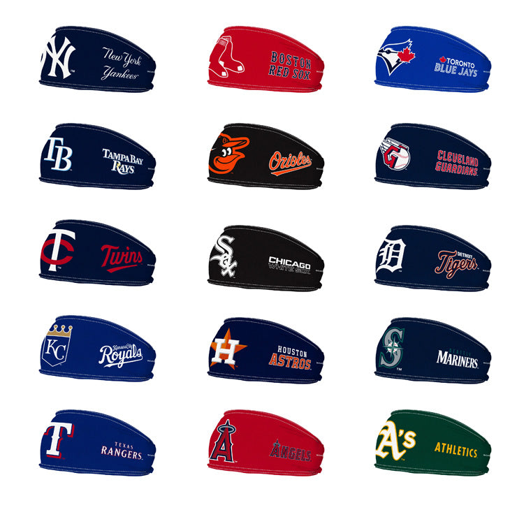 ウィンクラフト MLB ヘッドバンド アメリカン・リーグ メンズ レディース ユニセックス ターバン ヘアバンド ヤンキース ホワイトソックス アストロズ アスレチックス マリナーズ メジャーリーグ 野球 スポーツ アメフト バスケ テニス ランニング トレーニング wincraft