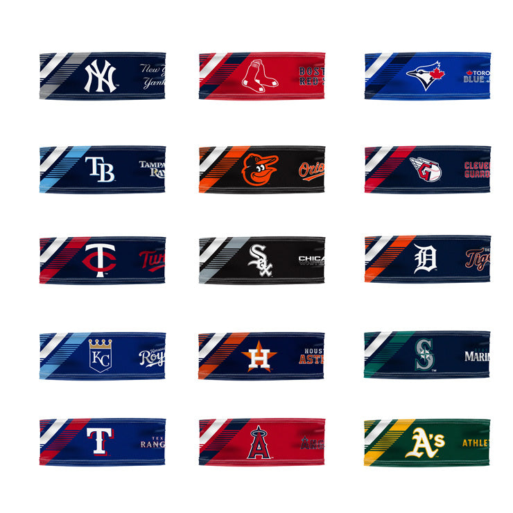 ウィンクラフト MLB ヘッドバンド アメリカン・リーグ メンズ レディース ユニセックス ターバン ヘアバンド ヤンキース ホワイトソックス アストロズ アスレチックス マリナーズ メジャーリーグ 野球 スポーツ アメフト バスケ テニス ランニング トレーニング wincraft