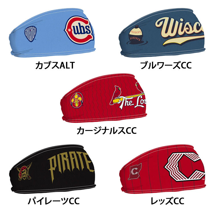 ウィンクラフト MLB ヘッドバンド ナショナル・リーグ シティコネクト メンズ レディース ユニセックス ターバン ヘアバンド ヘアーバンド 汗止め メジャーリーグ ドジャース カブス パドレス 野球 スポーツ アメフト バスケ テニス ランニング トレーニング wincraft