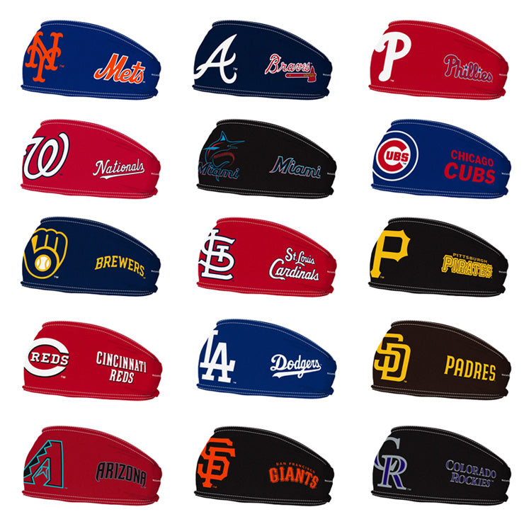 ウィンクラフト MLB ヘッドバンド ナショナル・リーグ メンズ レディース ユニセックス ターバン ヘアバンド ヘアーバンド 髪留め 汗止め メジャーリーグ ドジャース カブス パドレス メッツ 野球 スポーツ アメフト バスケ テニス ランニング トレーニング wincraft