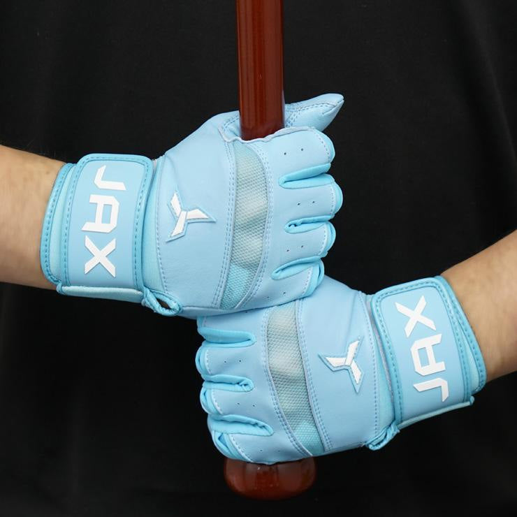 【日本未発売】JAX バッティンググローブ 両手用 Pro Cuff Batting Gloves 一般向け 並行輸入品 アメリカ直輸入 バッティング手袋 バッティンググラブ 打者用手袋 草野球 ソフトボール 珍しい かっこいい かわいい