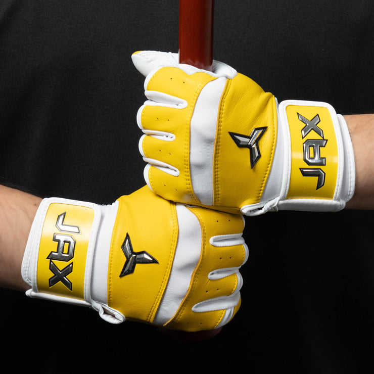 【日本未発売】JAX バッティンググローブ 両手用 Pro Cuff Batting Gloves 一般向け 並行輸入品 アメリカ直輸入 バッティング手袋 バッティンググラブ 打者用手袋 草野球 ソフトボール 珍しい かっこいい かわいい