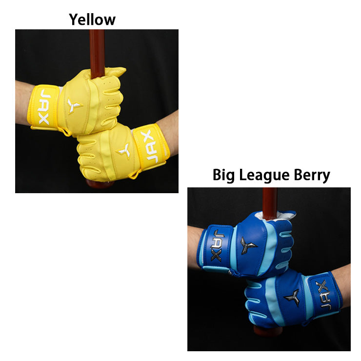 【日本未発売】JAX バッティンググローブ 両手用 Pro Cuff Batting Gloves 一般向け 並行輸入品 アメリカ直輸入 バッティング手袋 バッティンググラブ 打者用手袋 草野球 ソフトボール 珍しい かっこいい かわいい