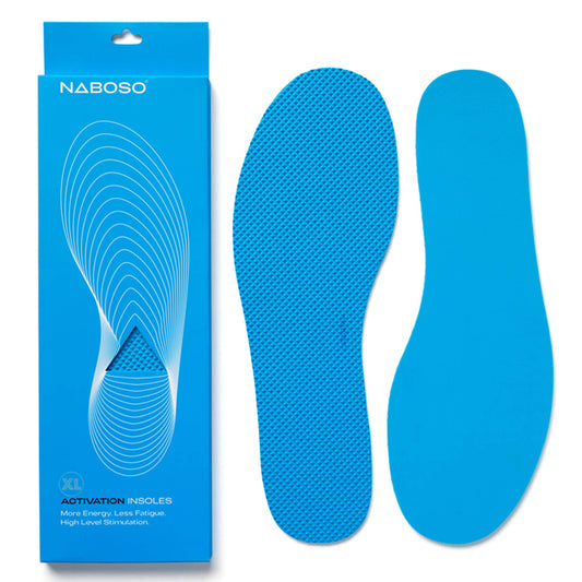 NABOSO アクティベーション インソール 厚さ3mm 薄型インソール 重ね使い可能 日常生活向け 健康サポート 中敷き 足裏への刺激 S181128ACT メンズ ユニセックス