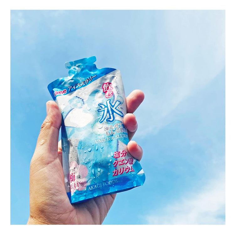 赤城フーズ 飲む氷 アイススラリー 100g×10個入り 梅味 ソルティーレモン味 箱売り Ume SaltyLemon 猛暑対策 熱中症対策 暑さ対策 ドリンク 飲み物 冷却 冷やす 夏