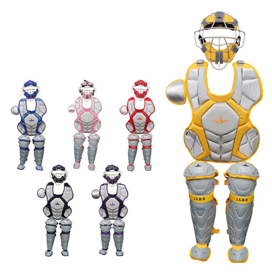 【2025モデル】オールスター ALL-STAR 一般軟式 キャッチャー防具 3点セット 限定カラー 全6色 マスク プロテクター レガース FM40RS CPJ168 LGJ21S 軟式用 捕手用 キャッチャー道具 キャッチャー用具 一式 草野球 レガーツ レガーズ