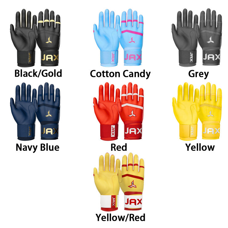 日本未発売】JAX バッティンググローブ サポーター一体型 両手用 Strap