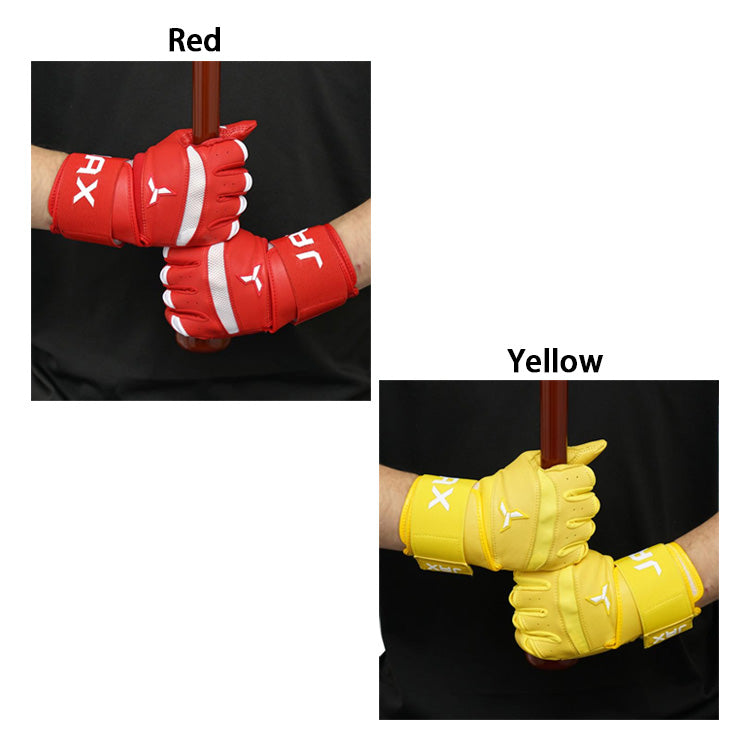 【日本未発売】JAX バッティンググローブ サポーター一体型 両手用 Strap Cuff Batting Gloves 一般向け 並行輸入品 アメリカ直輸入 バッティング手袋 バッティンググラブ 打者用手袋 草野球 ソフトボール 珍しい かっこいい