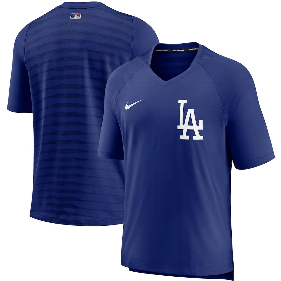ナイキ ロサンゼルス・ドジャース 半袖 Tシャツ MLB オーセンティックコレクション Authentic Collection Pregame  Performance V-Neck T-Shirt メンズ NKM9-47X-LD-ITB メジャーリーグ 公式アイテム Los Angeles  ...