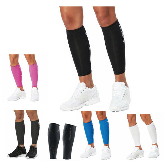 ツータイムズユー 2XU コンプレッション カーフガード 両足用 ユニセックス メンズ レディース UA1987B カーフスリーブ コンプレッションウェア 紫外線カット UFP50+ スポーツウェア トレーニングウェア ふくらはぎ 男性用 女性用 あす楽