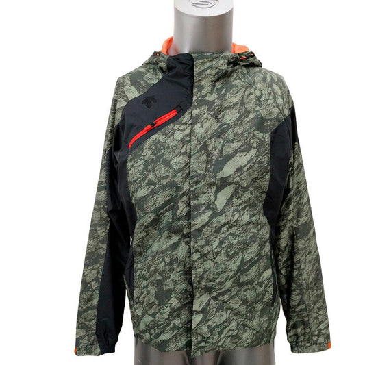 【アウトレット】M,Lサイズのみ DESCENTE(デサント) コズミックサーモ フード付き 長袖 ジャケット DAT-3553 CGRN(Cグリーン) スポーツウェア トレーニングウェア カジュアル メンズ フーデッド 緑 断熱 暖か あったか 保温 ウィンドブレーカー