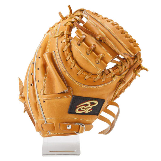 ドナイヤ 硬式 キャッチャーミット 右投げ用 DOC 高校野球対応 捕手用 グローブ グラブ 野球グローブ 硬式グローブ 硬式グラブ ライトブラウン 硬式ミット キャッチャー用 大人 一般 右利き用 右投げ用 donaiya あす楽