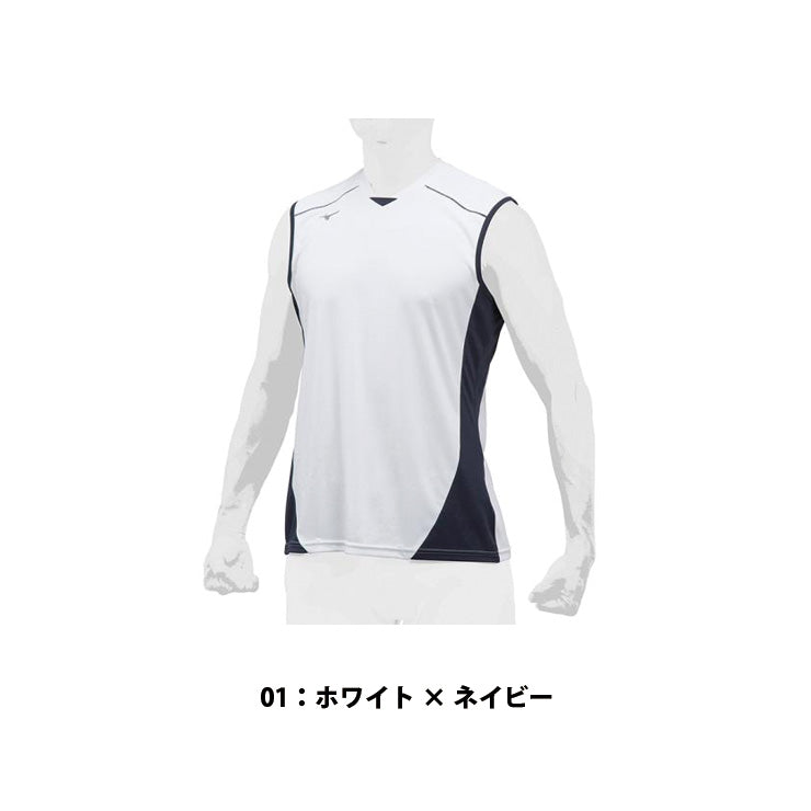 特価 ミズノ mizuno ノースリーブ ベースボールシャツ 12JC8L23 大人 一般  練習着 練習シャツ スポーツウェア トレーニングウェア