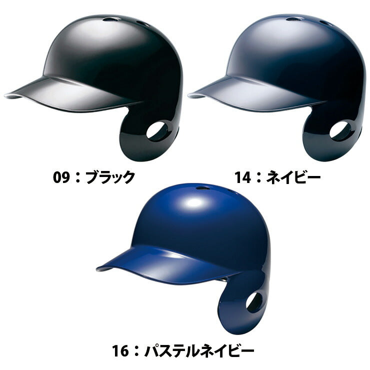 ミズノ 野球 軟式用 打者用ヘルメット 右打者用 1DJHR103 mizuno