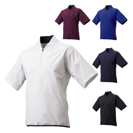 SSK 野球 半袖 ハーフZIPボンディングジャケット BWP2003H スポーツウェア トレーニングウェア エスエスケイ