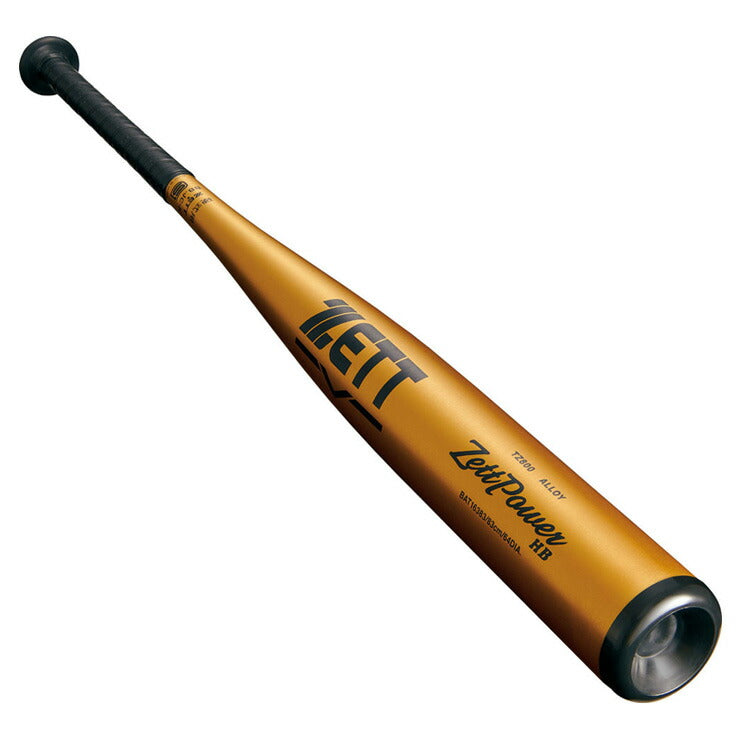 ゼット ZETT 2024新基準対応 硬式 金属バット ZETTPOWER HB 83cm 高校野球 BAT16383 zett23ss
