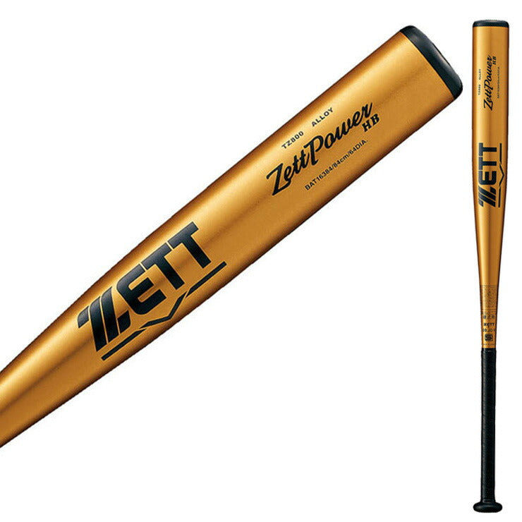 ゼット ZETT 2024新基準対応 硬式 金属バット ZETTPOWER HB 高校野球 84cm BAT16384 zett23ss