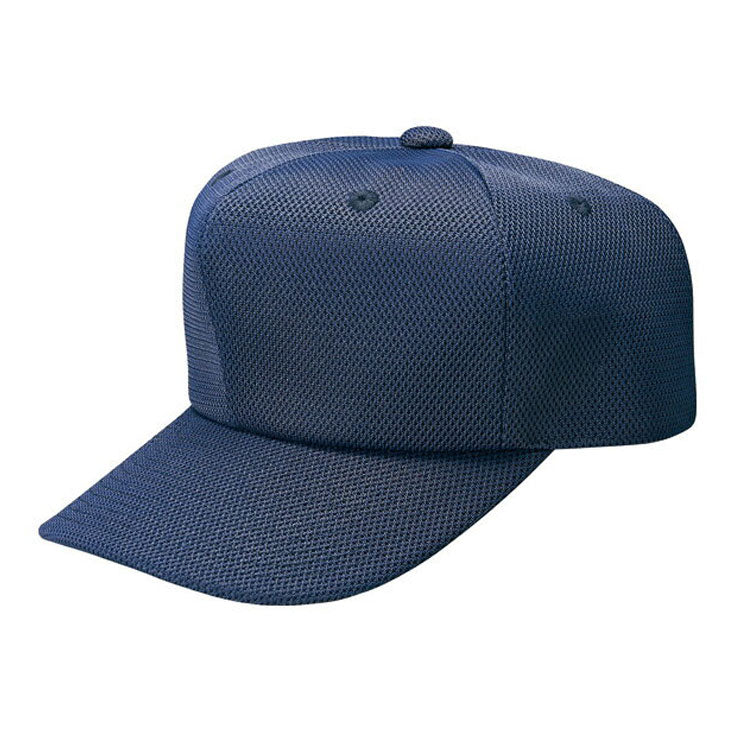 ゼット ZETT ベースボールキャップ メッシュ ラック ネイビー 練習用 試合用 少年サイズ ダブルメッシュ BH563 帽子