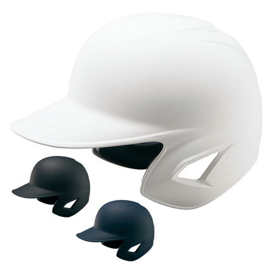 ゼット ZETT 野球 軟式 ヘルメット つや消し 両耳 打者用 BHL381 zett23ss