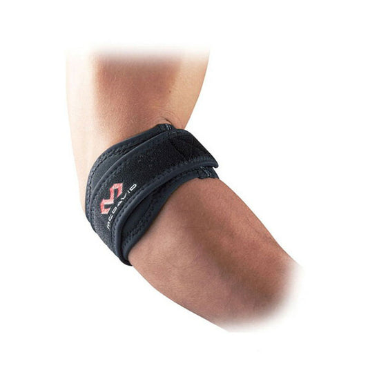 マクダビッド McDavid エルボーバンドDP テニス肘 野球肘 ゴルフ肘 1.5ｍｍ 抗菌防臭 伸縮 圧迫 痛み軽減 負担の軽減 elbow 肘サポーター ミドルサポート マクダビ M489