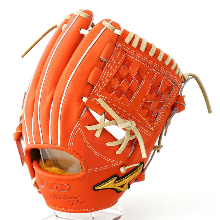 ミズノプロ 3Dテクノロジー 日本製 ビッグMラベル 内野用 秀逸 硬式 