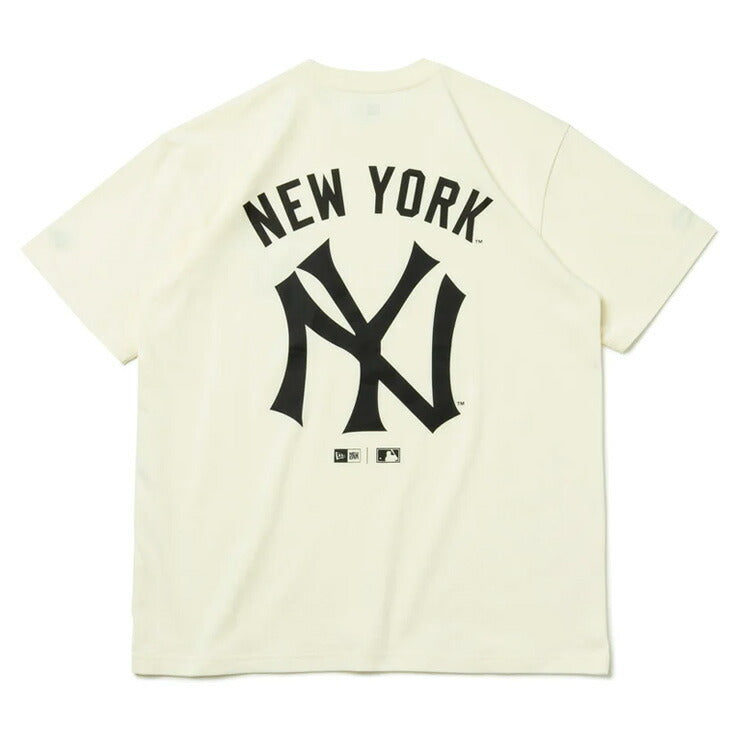 ニューエラ ニューヨーク・ヤンキース クラシックロゴ 半袖 Tシャツ クーパーズタウン Cooperstown Apparel メンズ  13516794 コットン 綿 半袖シャツ カジュアル スポカジ 普段着 移動着 MLB メジャーリーグ new era