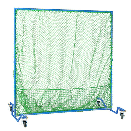 ニッシンエスピーエム ティーバッティング用ネット 菱目タイプ 車輪付き 折りたたみ式 NN301A 硬式 軟式 ソフトボール 防球ネット 打撃練習 バッティング練習 バッティングネット NISSHIN SPM