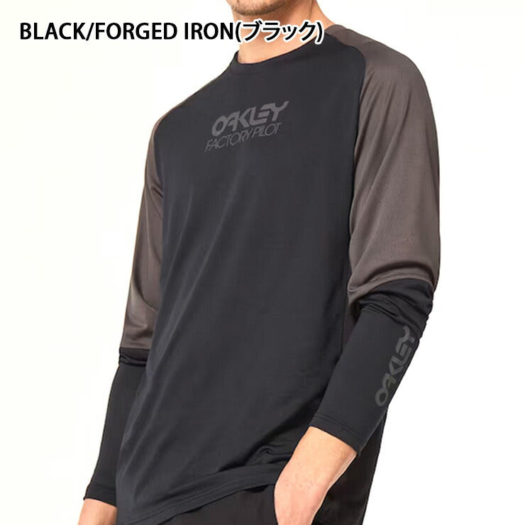 オークリー OAKLEY　スポーツウェア　BLACK largeサイズ