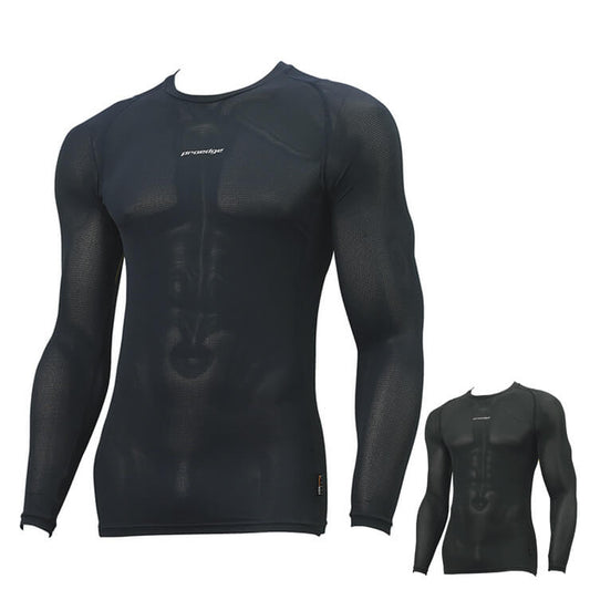 【2023モデル】SSK 野球 接触冷感 アンダーシャツ ローネック 長袖 プロエッジ フィットアンダーシャツ ピチピチ 夏用 大人 一般 ESCB023LL 高校野球 中学生 高校生 インナー シャツ ひんやり 冷たい 黒 紺 ぴっちり 大きいサイズあり proedge エスエスケイ