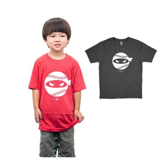 【日本未発売】ピッチングニンジャ 野球 ジュニア用 Tシャツ 半袖 夏物 Pitching Ninja Youth T-Shirt 少年野球 並行輸入品 子供服 キッズ Jr こども カジュアル スポカジ 普段着 スポーツウェア トレーニングウェア 夏用 直輸入品